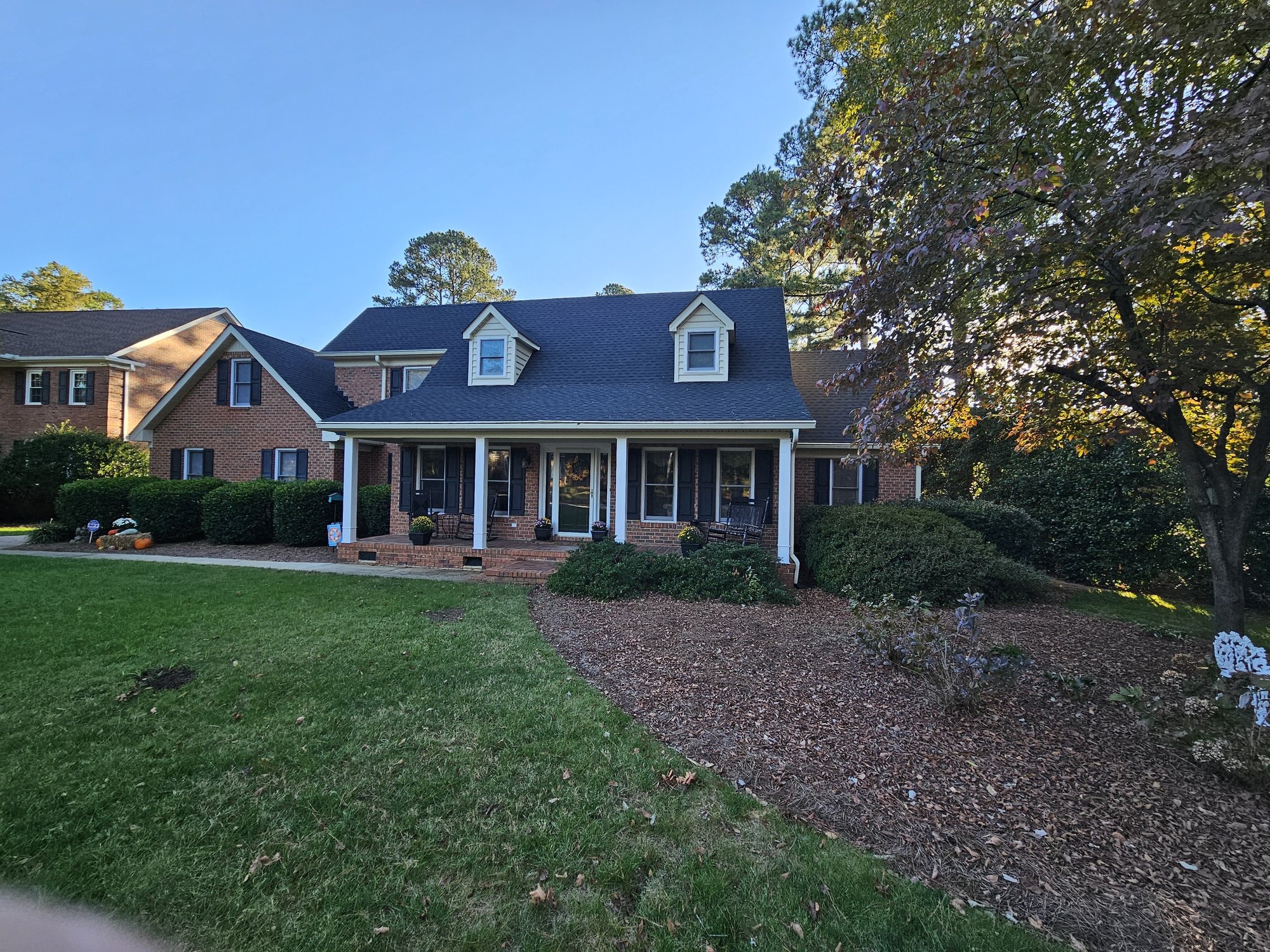 Completed residential roof replacement by D&S Roofing and Restoration in Northern Illinois